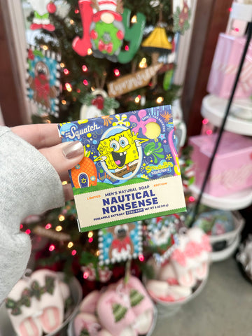 Dr. Squatch x Spongebob Squarepants Bar Soap - Nautical Nonsense