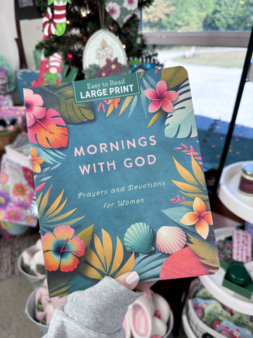 Mornings with God - Large Print