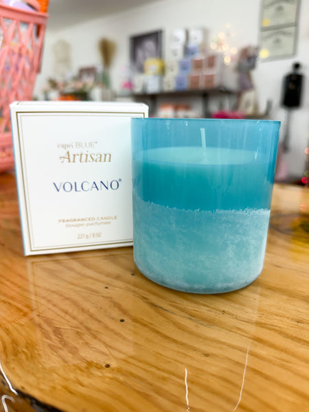 Capri Blue Artisan 8oz Volcano Boxed Candle - Luce d'Amalfi