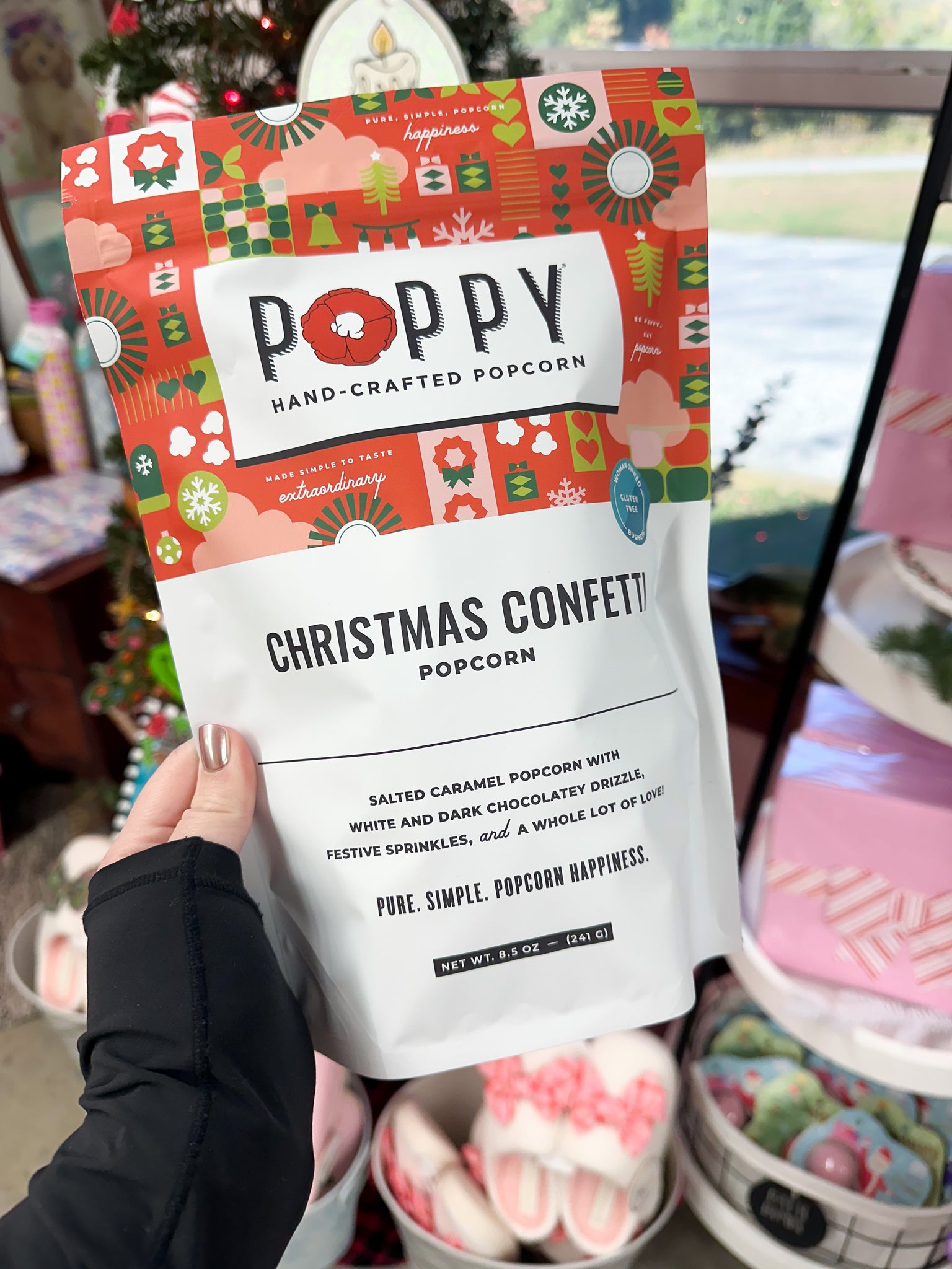 Poppy Handcrafted Popcorn - Christmas Confetti