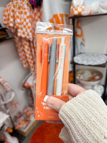Knoxville Football Game Day Pen Set