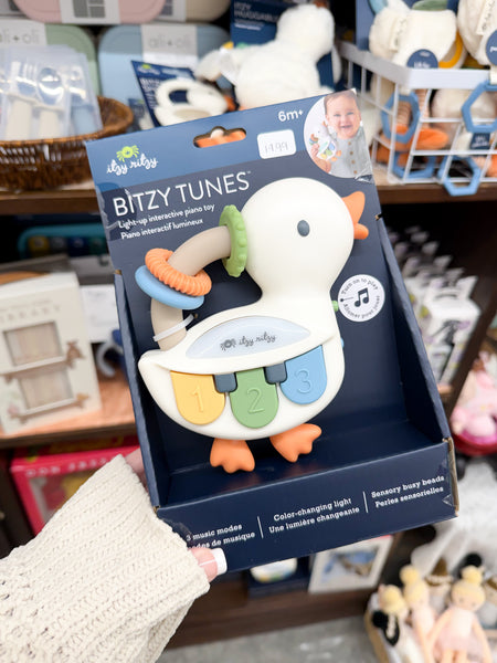Bitzy Tunes™ Musical Piano Toy - Goose