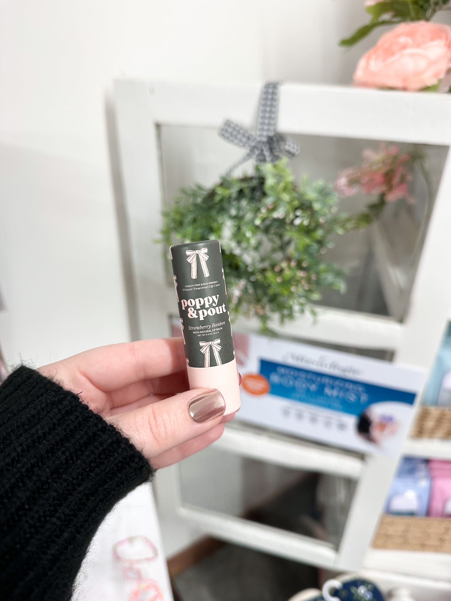 Poppy & Pout Lip Balm - Strawberry Bon Bon