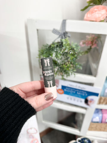 Poppy & Pout Lip Balm - Strawberry Bon Bon