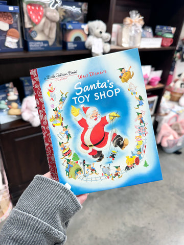 Little Golden Book - Santa's Toy Shop (Walt Disney)