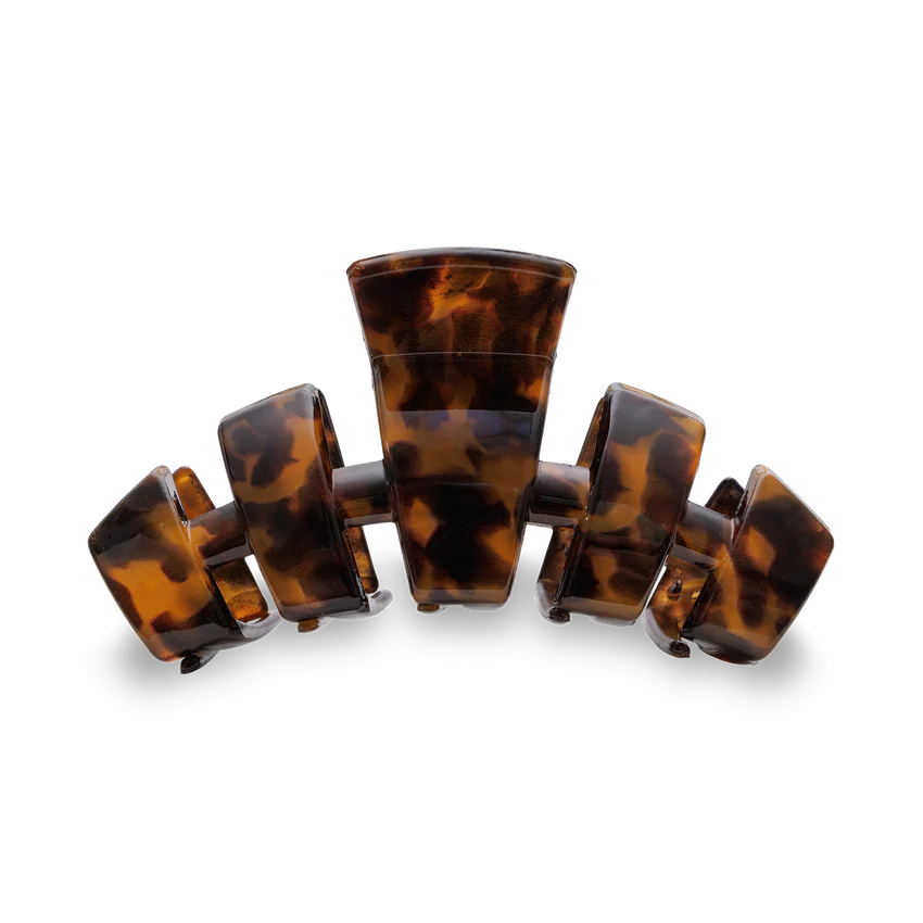 Teleties Classic Hair Clip | Tortoise