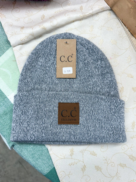 Unisex Classic Oversized Logo CC Beanie