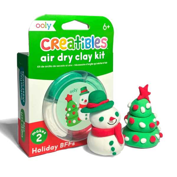 Creatibles: Air Dry Clay Kit - Holiday Bffs