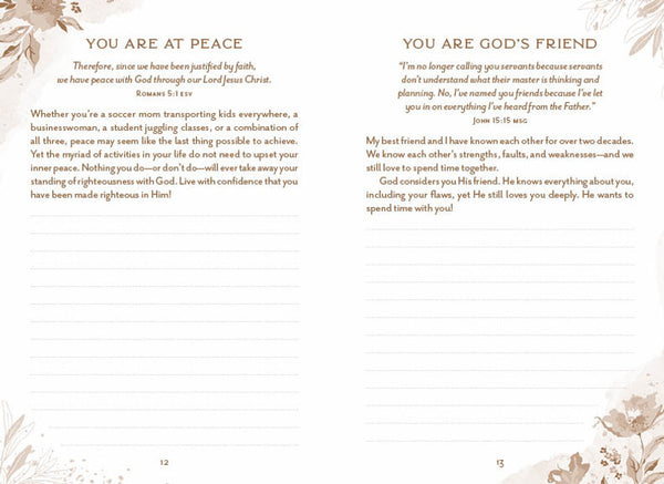 Today God Wants You to Know. . .You Are Loved Devotional Journal