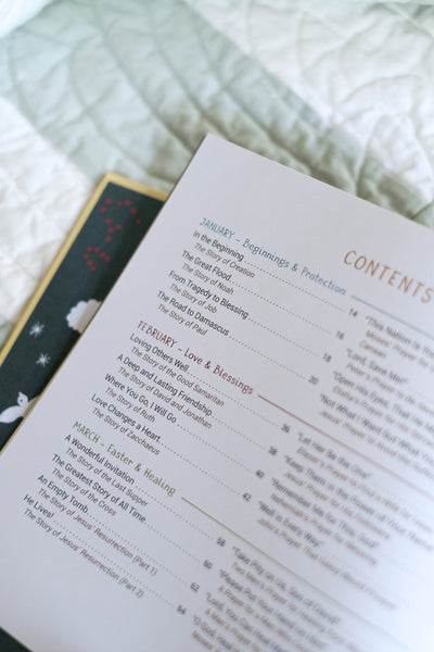 A Year of Bible Stories and Prayers