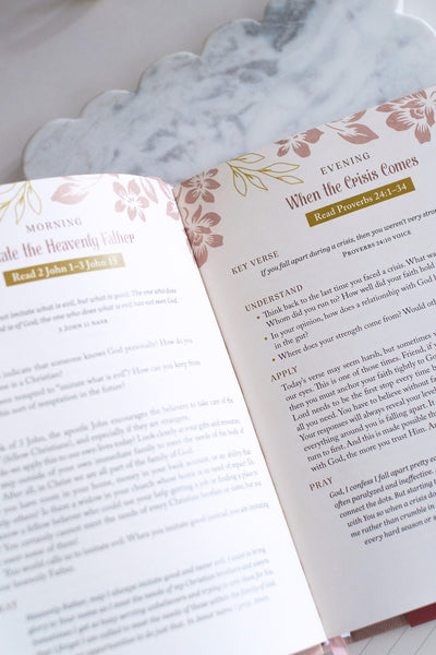 The 5-Minute Bible Study for Women: Morning and Evening Edition