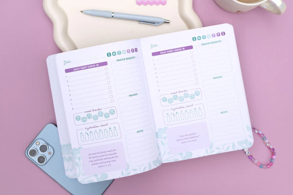Bible Affirmations Habit Tracker Journal (Teen Girls)