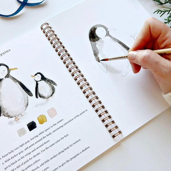 Winter Watercolor Workbook