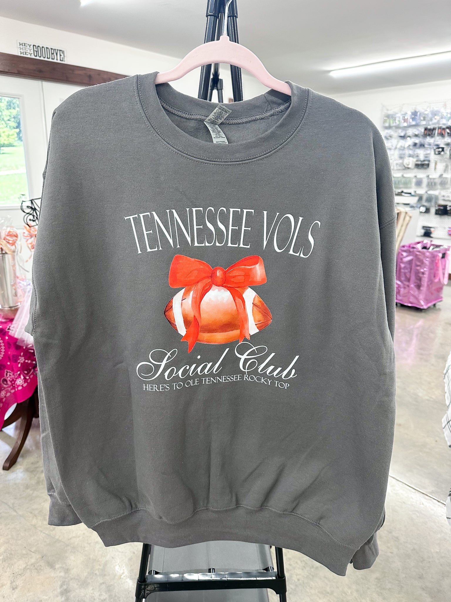 Coquette Tennessee Football Sweatshirt