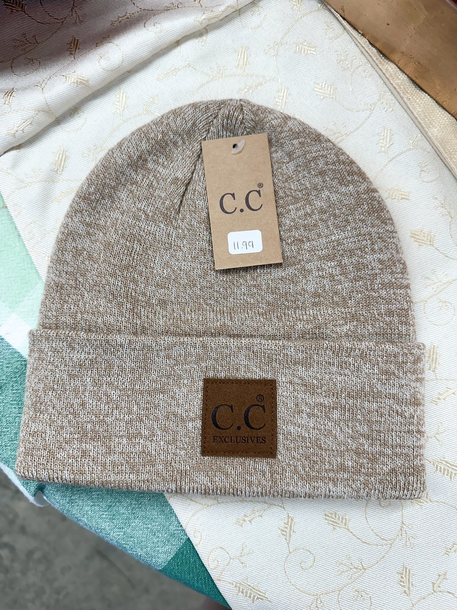 Unisex Classic Oversized Logo CC Beanie
