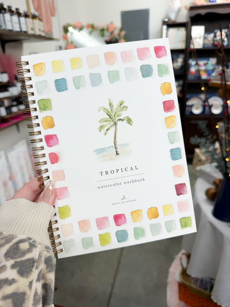 Tropical Watercolor Workbook