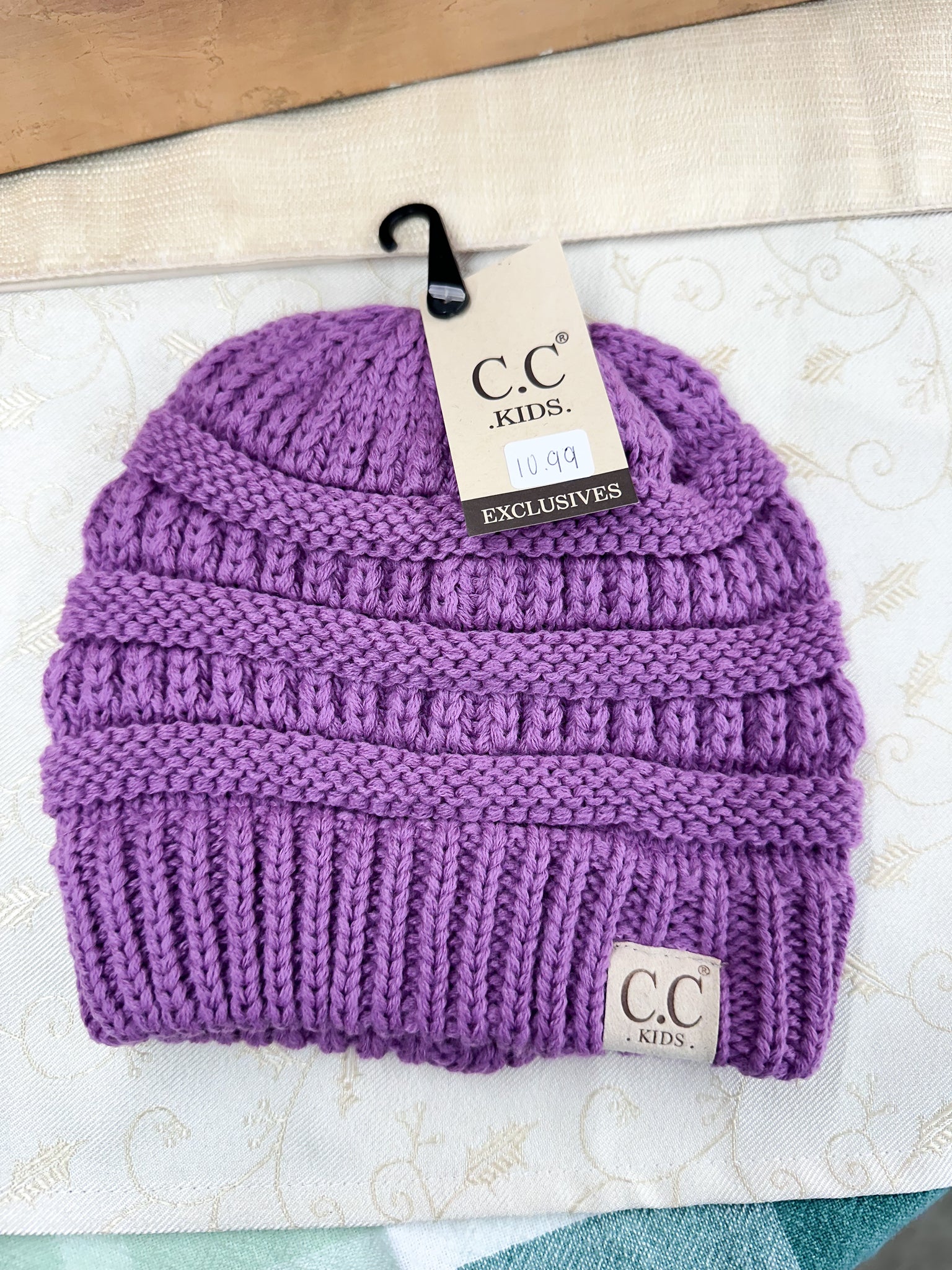 KIDS' Solid C.C Beanie