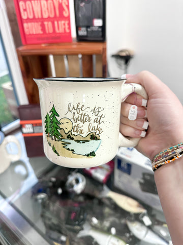 Life is Better at the Lake Ceramic Mug