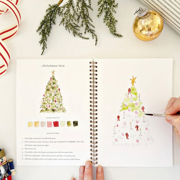 Nutcracker Watercolor Workbook