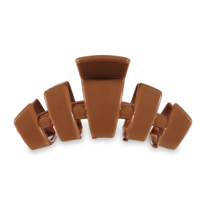 Teleties Classic Hair Clip | Caramel