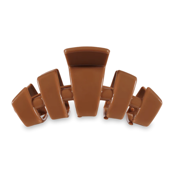 Teleties Classic Hair Clip | Caramel