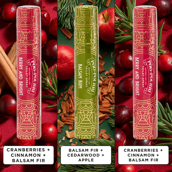 Poo~Pourri Holiday On-The-Go Set