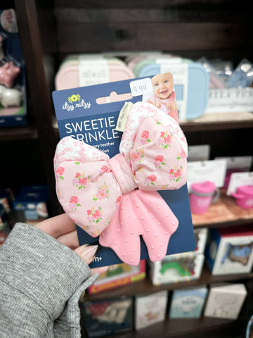 Sweetie Crinkle™ Sensory Teether - Bow