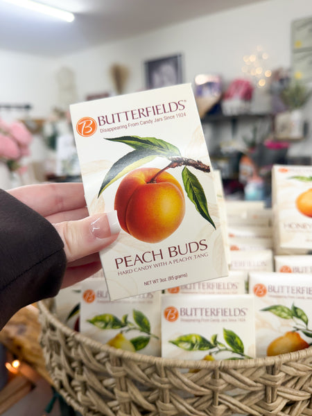 Butterfields Candy - 3oz Box • Peach Buds