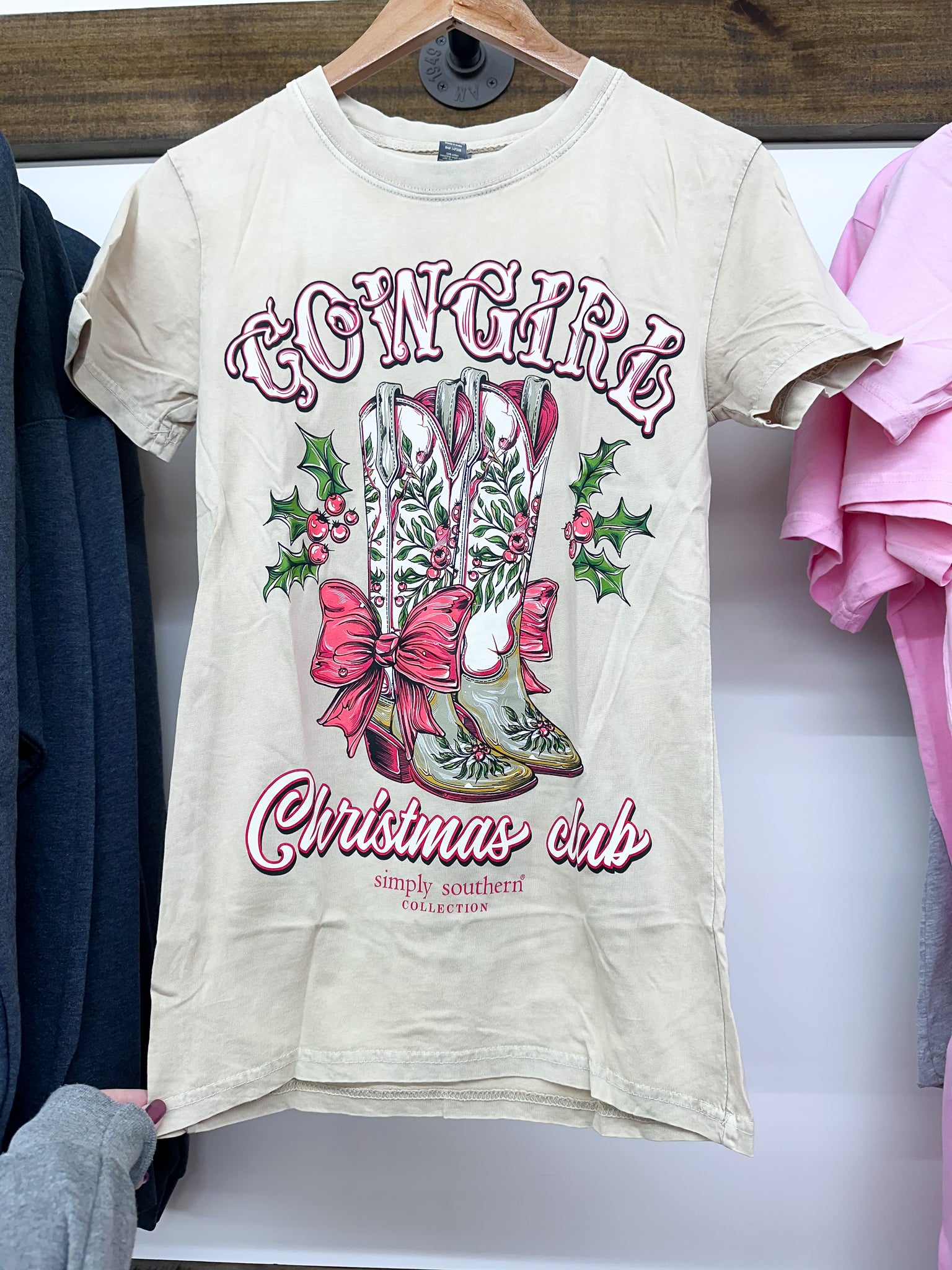 Simply Southern Short Sleeve Tee - Cowgirl Christmas Club