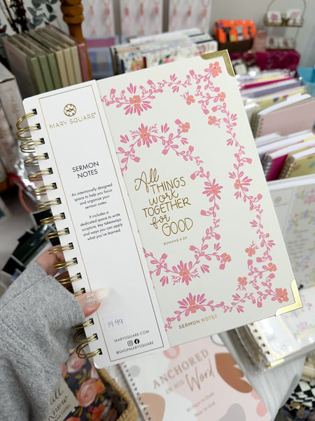 Sermon Notes Journal - All Things Work Together for Good