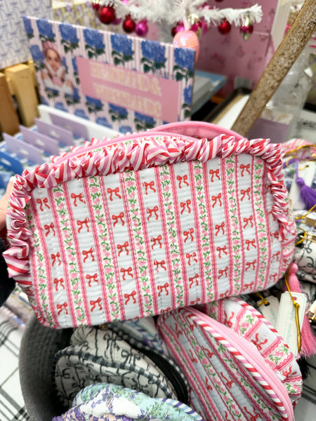 Simply Southern Quilted Cosmetic Bag