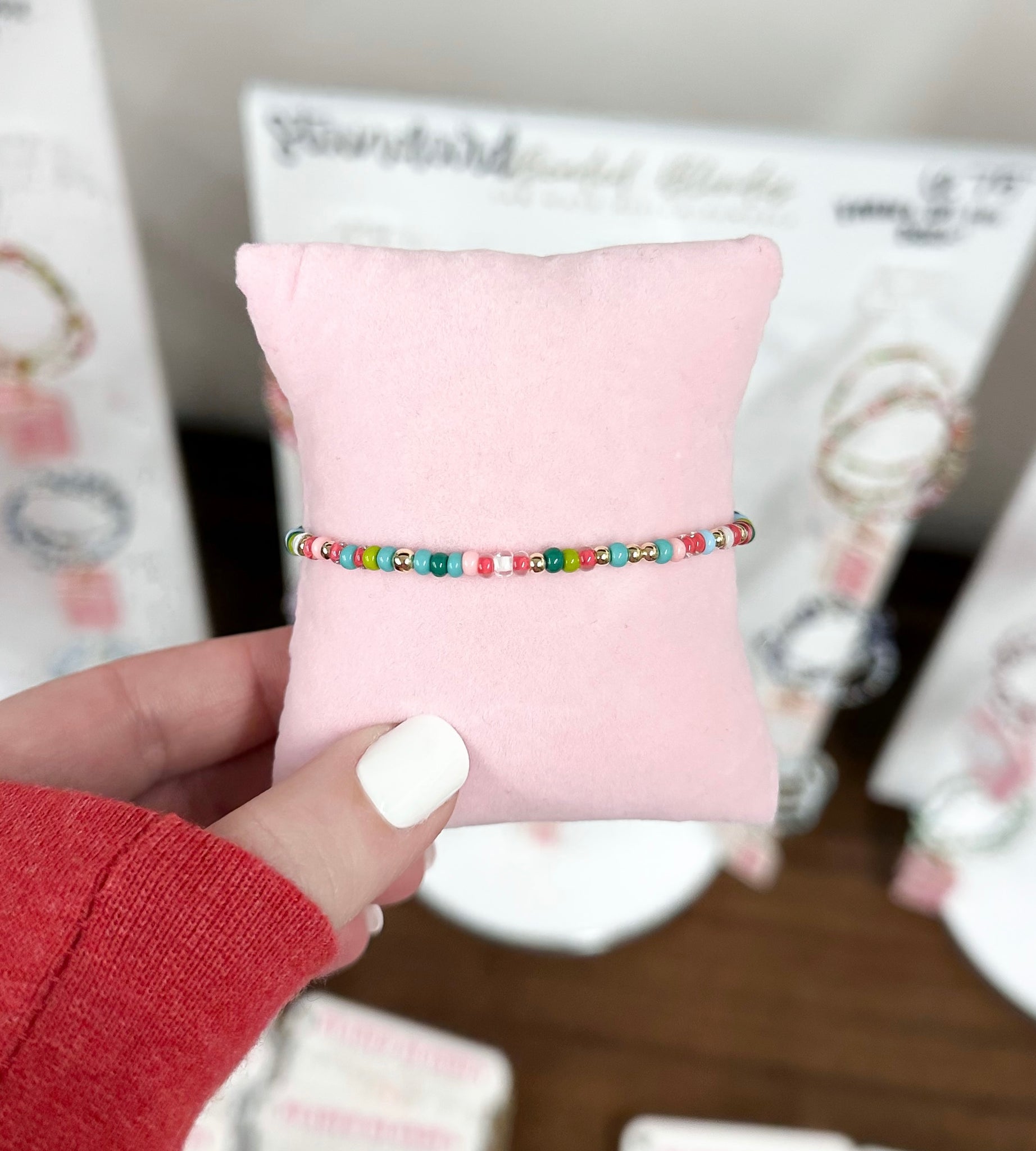 Beaded Blondes | Holiday Cheer Sprinkle Bracelet