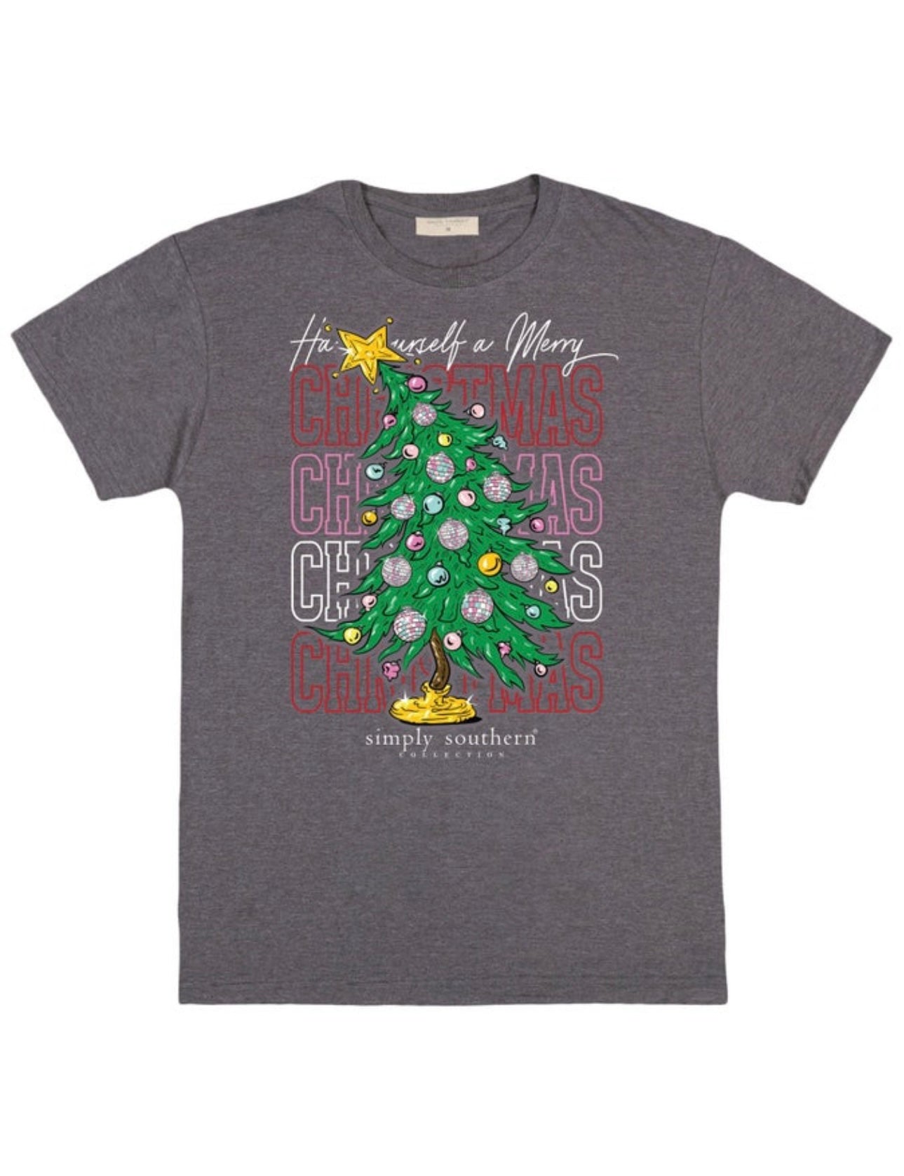 Simply Southern Short Sleeve Tee - Have Yourself a Merry Christmas