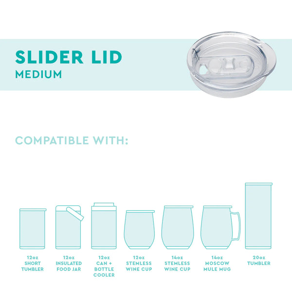 Swig Slider Lid - *CHOOSE YOUR SIZE*