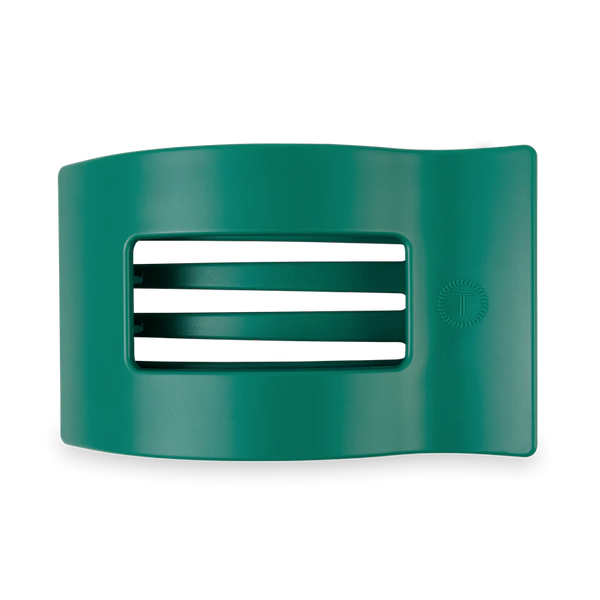 Teleties Flat Rectangle Hair Clip - Fir Real