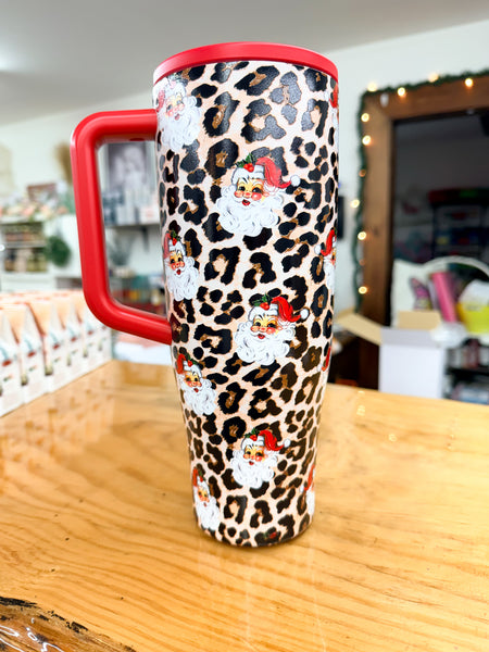 Santa Safari Chic Sleek 40oz Tumbler