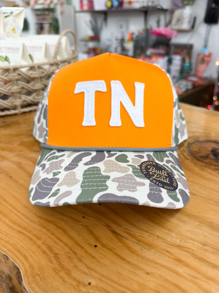 TN Hat - Orange Knox Camo