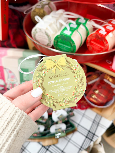Spongellé Body Wash Infused Buffer - Holiday Wreath