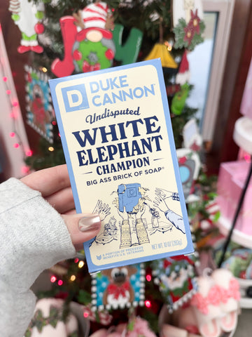 WHITE ELEPHANT HOLIDAY SOAP