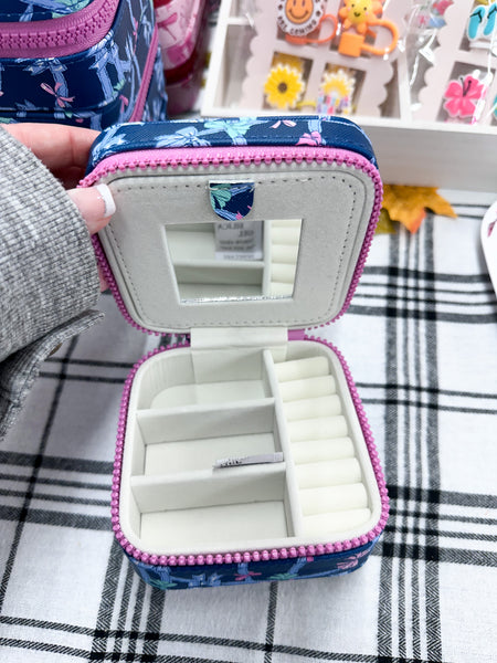 Simply Southern Jewelry Case - Blue Ribbons
