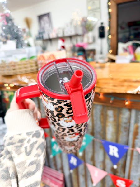 Santa Safari Chic Sleek 40oz Tumbler