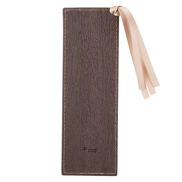 Blessed Is She Who Has Believed Faux Leather Bookmark - Luke 1:45