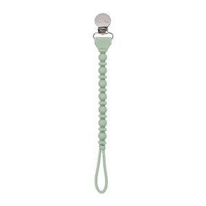Sweetie Strap™ - Beaded Pacifier Clip | Agave
