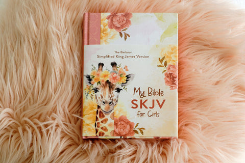 My Bible for Girls - Floral Giraffe (SKJV)