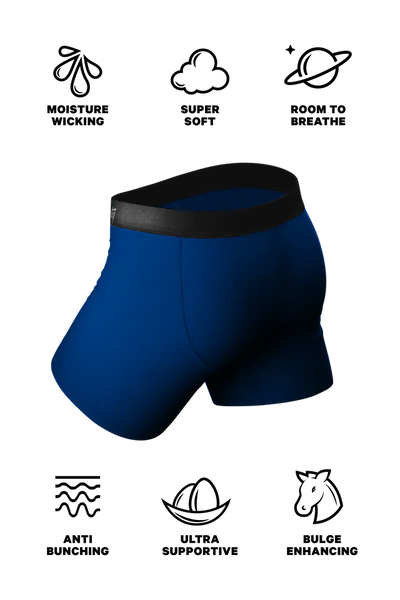 The Big Blue | Dark Blue Ball Hammock® Pouch Underwear