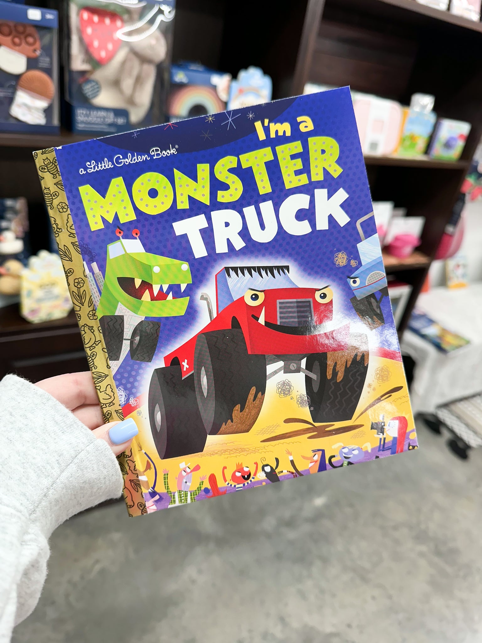 Little Golden Book - I'm a Monster Truck