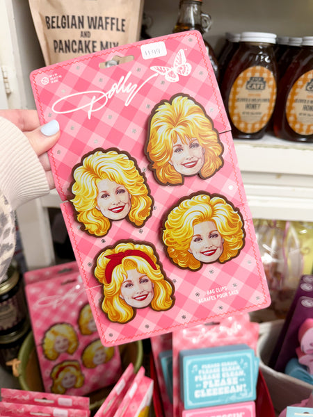 Dolly Parton Bag Clips