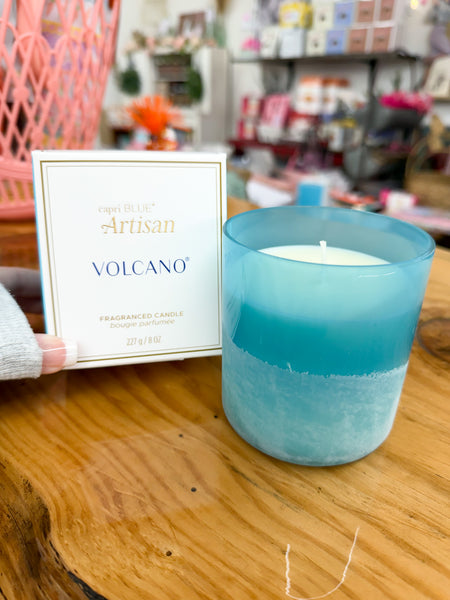 Capri Blue Artisan 8oz Volcano Boxed Candle - Luce d'Amalfi