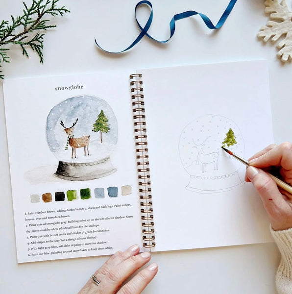 Winter Watercolor Workbook