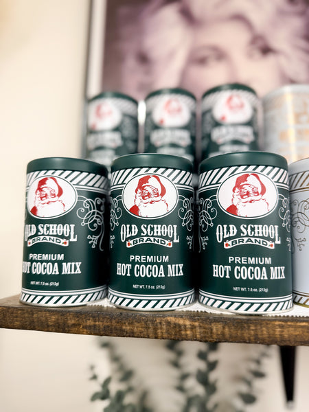 Old School Brand - Santa Claus Hot Cocoa Tin